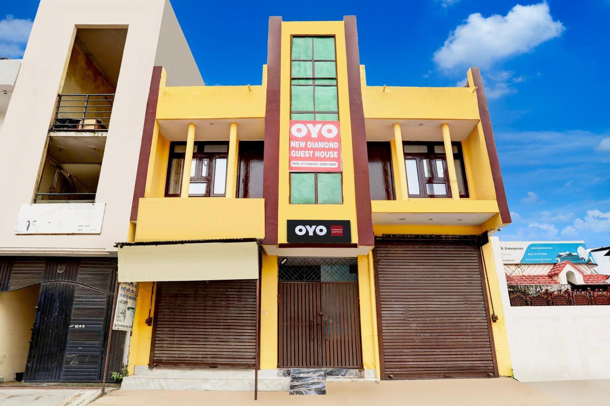 Spot On New Diamond Guest House Rudrapur Exteriör bild